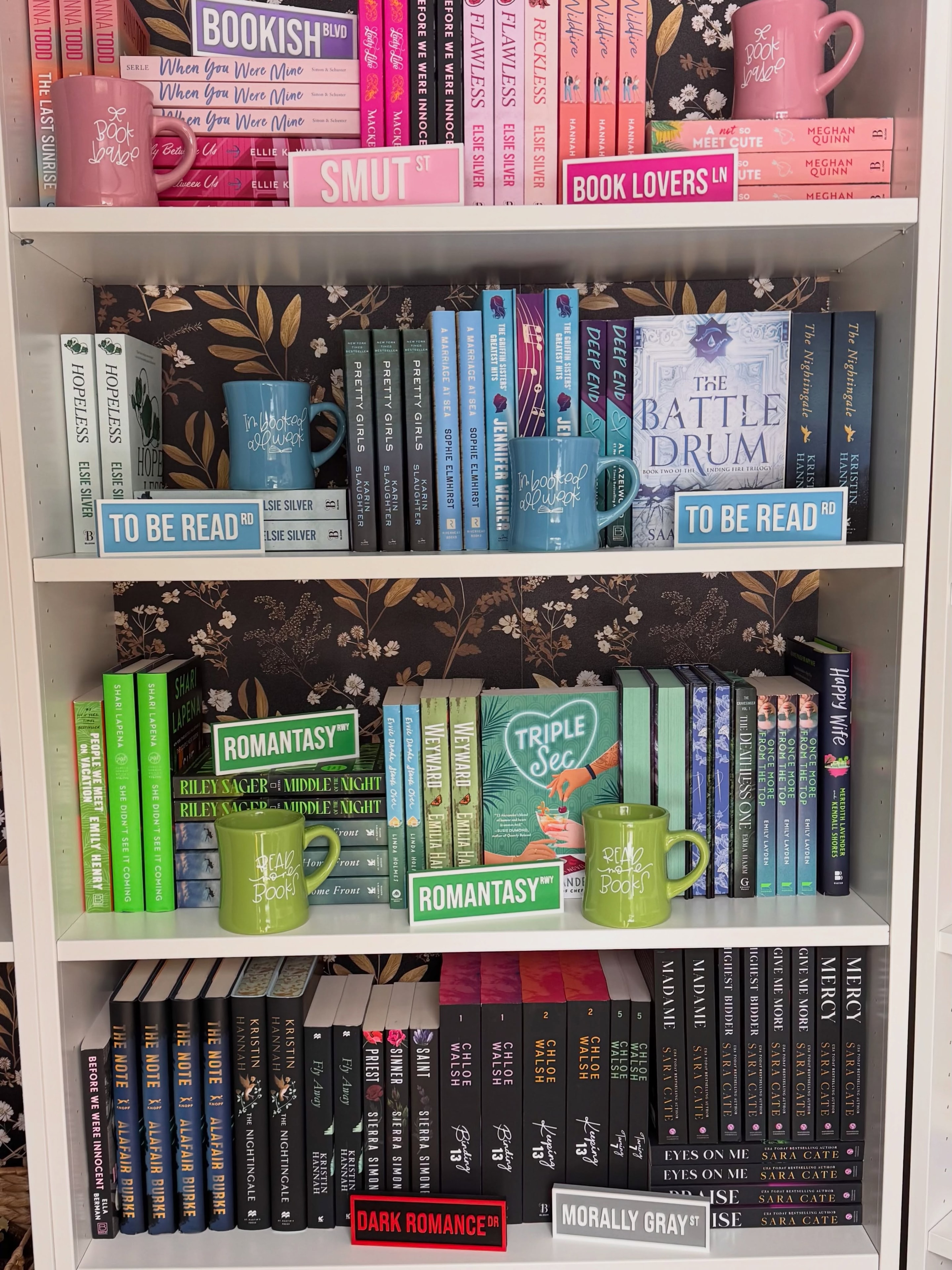 The Bees to Blossoms Books books-on-wheels trailer